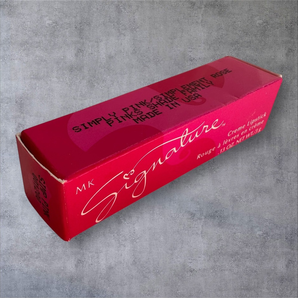 Mary Kay MK Signature‎ Creme Lipstick Womens .13oz Simply Pink New 0012/001200